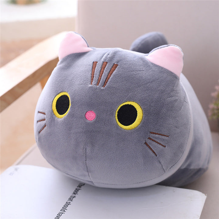 FurryNap Plush Cat Pillow