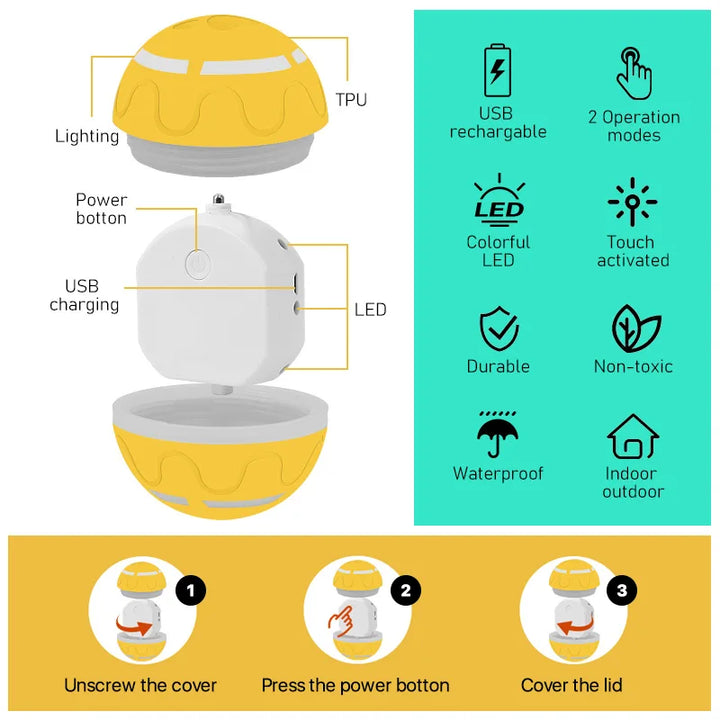 GlowChase Smart Ball Toy