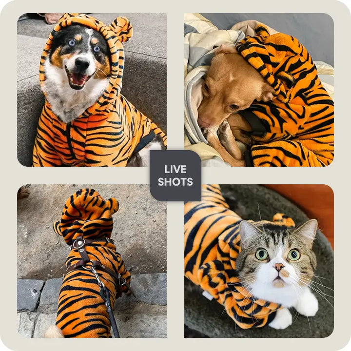 TigerPaws Cosy Hooded Costume