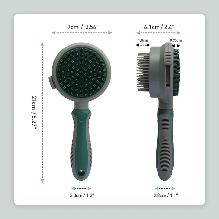 TwinCare DualSlicker Pet Care Comb