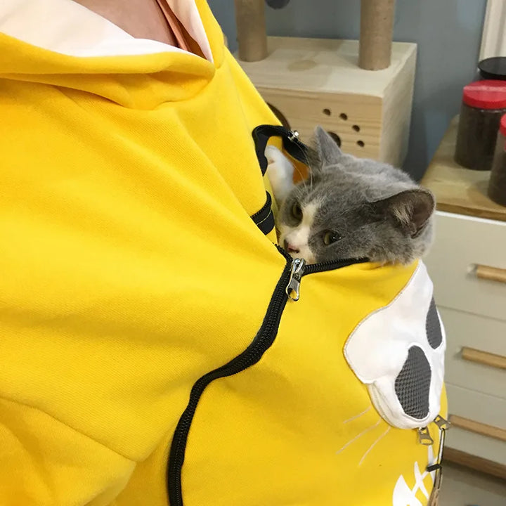 CatComfy Critter Carrier Hoodie