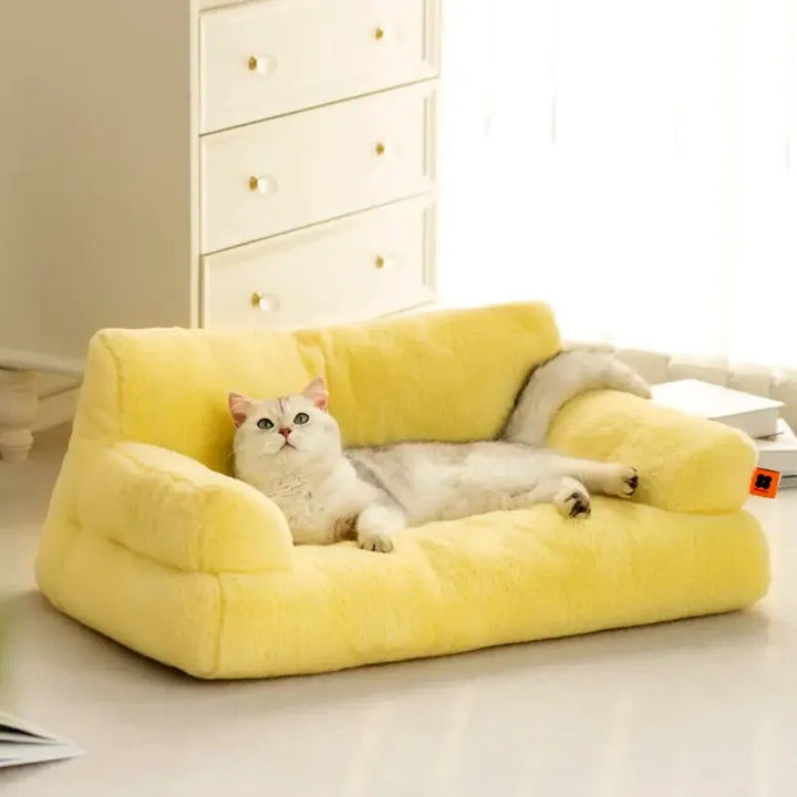 CozyCurl Comfort Plush Pet Bed