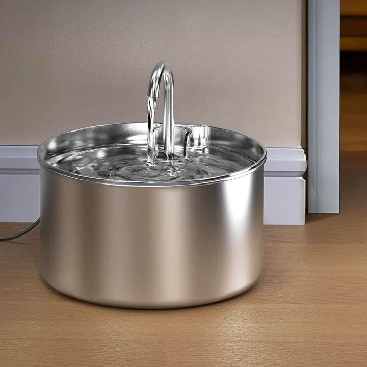 AquaJoy Stainless Steel Fountain