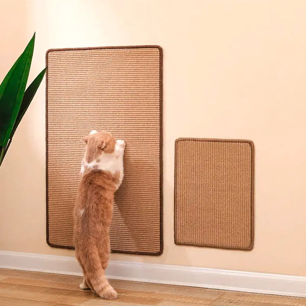 KittyKling Sisal Cat Scratcher Mat