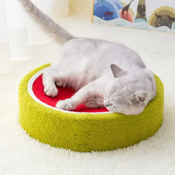 Furball Round Scratcher Pad