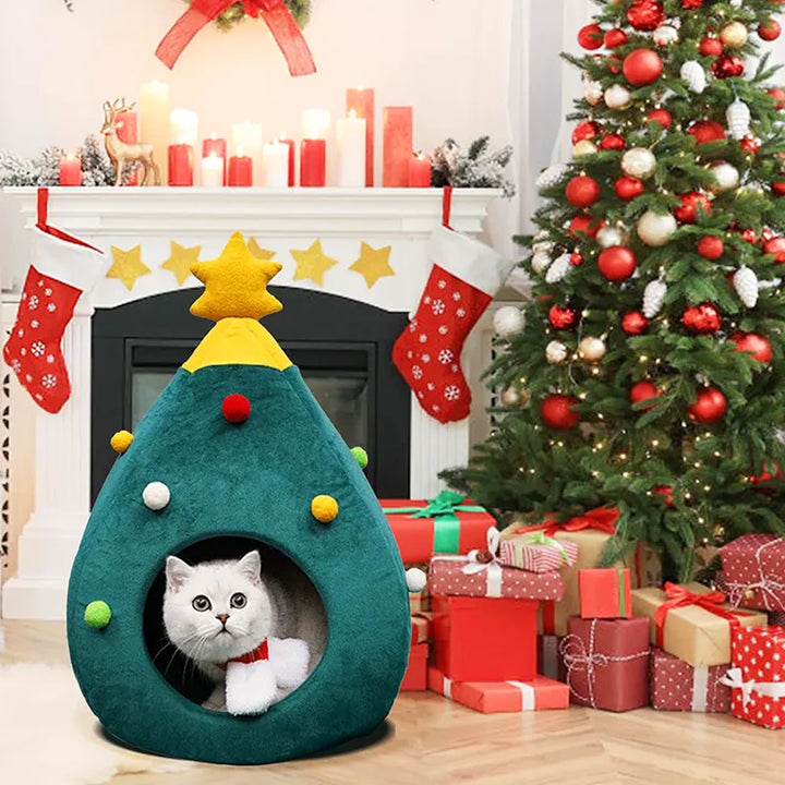 MerryMew Christmast Nest