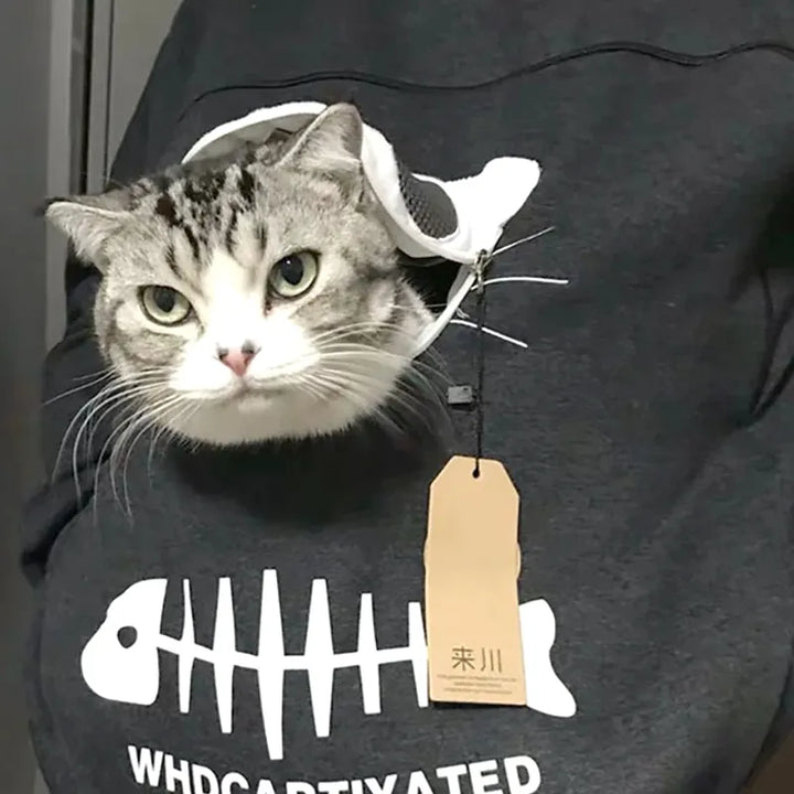 CatComfy Critter Carrier Hoodie