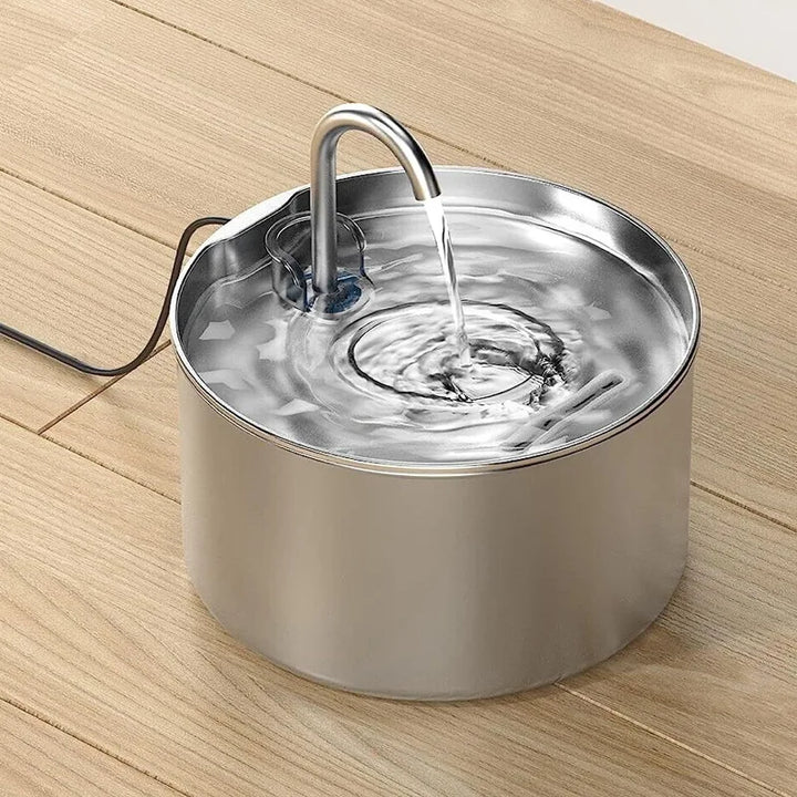 AquaJoy Stainless Steel Fountain