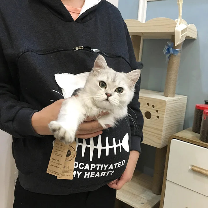 CatComfy Critter Carrier Hoodie