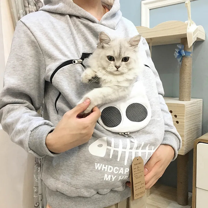 CatComfy Critter Carrier Hoodie