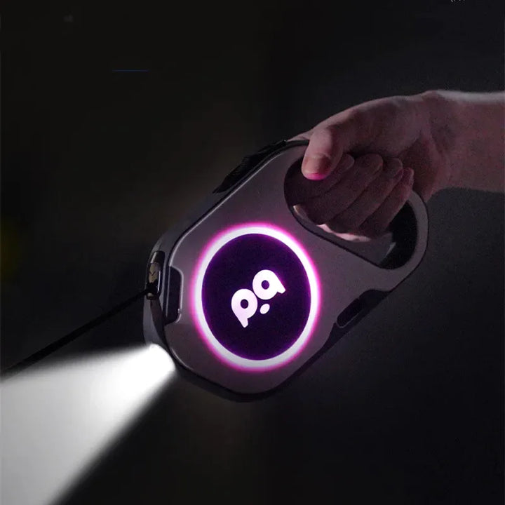 LumoLux LED Retractable Leash