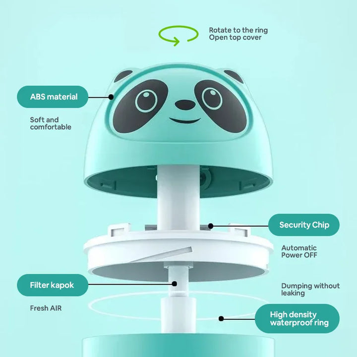 Panda Puff USB Home Humidifier