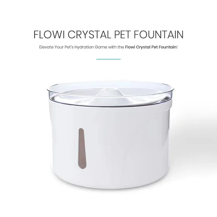 Flowi Crystal Pet Fountain