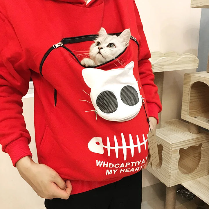 CatComfy Critter Carrier Hoodie