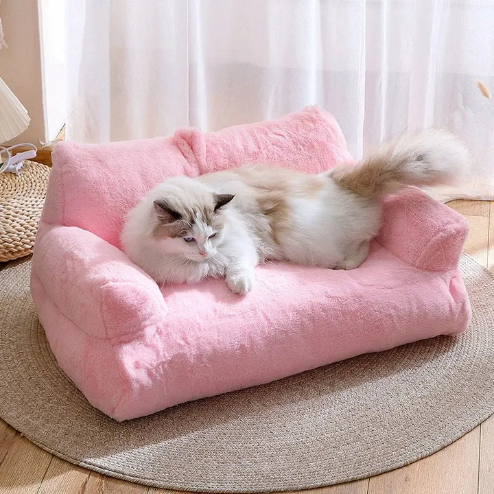 CozyCurl Comfort Plush Pet Bed