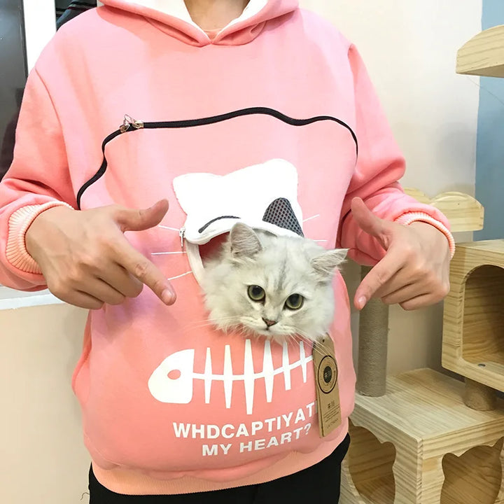 CatComfy Critter Carrier Hoodie