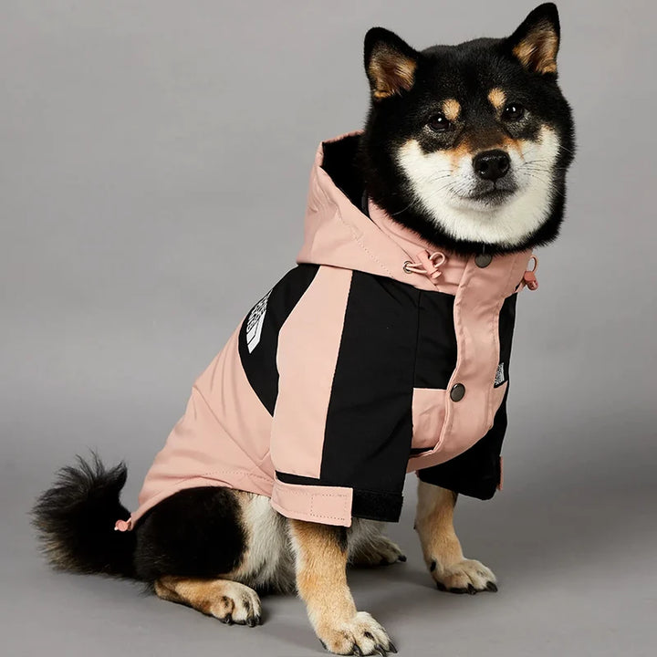 FashionFido Windproof Raincoat Pink