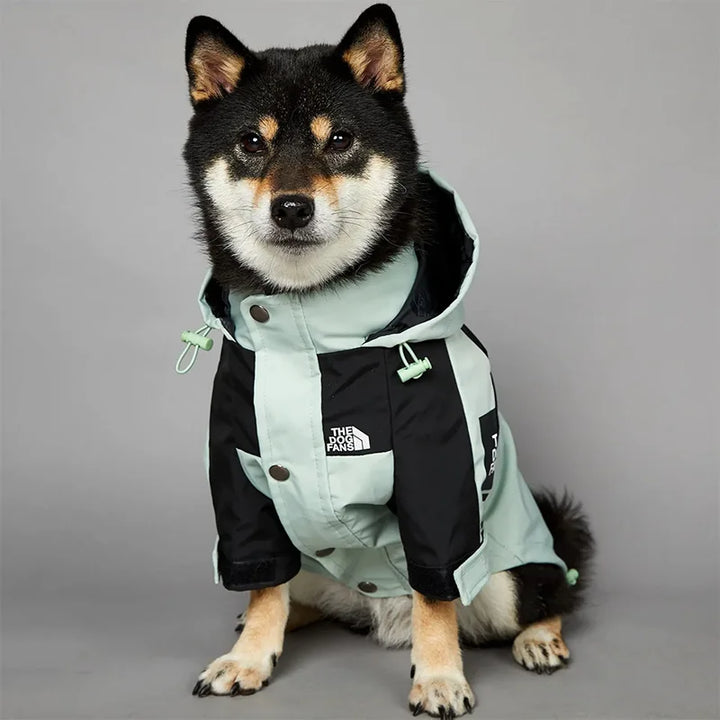 FashionFido Windproof Dog Raincoat