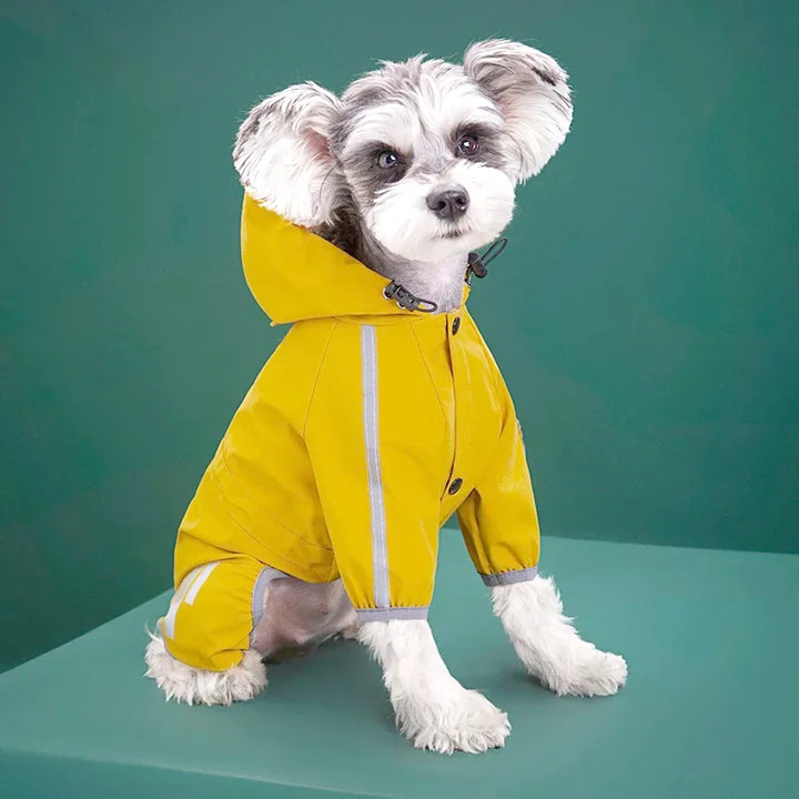 BrightPup Dog Rain Jumpsuit